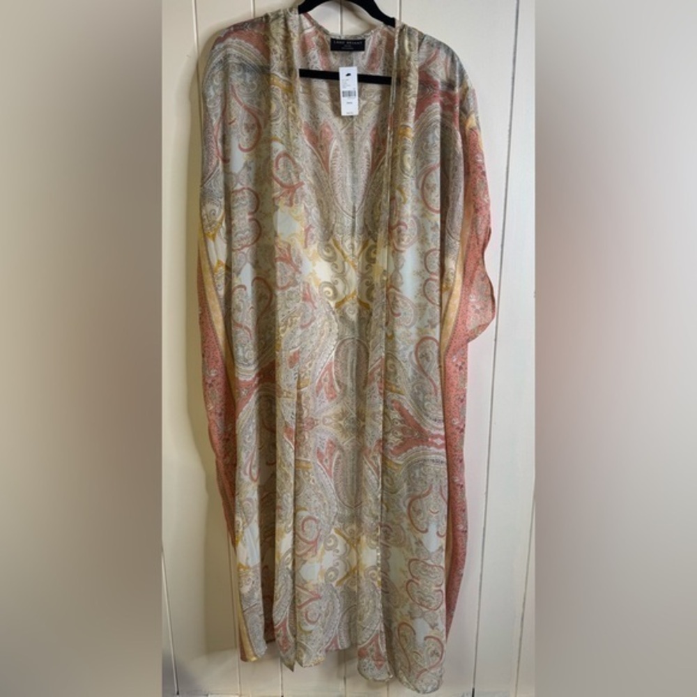 Lane Bryant Open-Front Duster Overpiece OS
